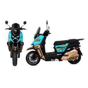 MOTOCICLETA ELÉCTRICA | MAX POWER | SKY BLUE